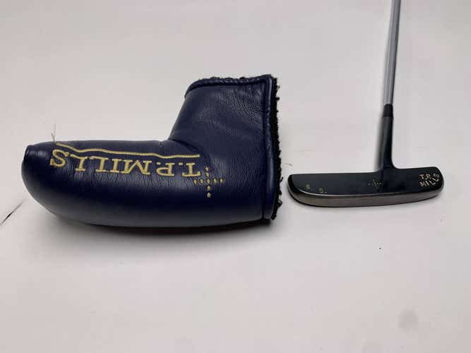 T.P. Mills Handmade Vintage Blade Putter 36" Black Oxide RH HC