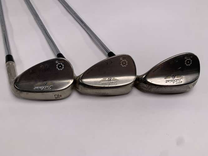 Titleist Vokey SM5 Gold Nickel Wedge Set 52* 8 | 56* 10 | 60* 4 Wedge Mens RH