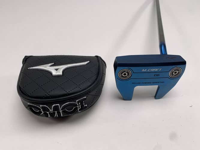 Mizuno OMOI Type VI Blue Putter 35" Mens RH HC
