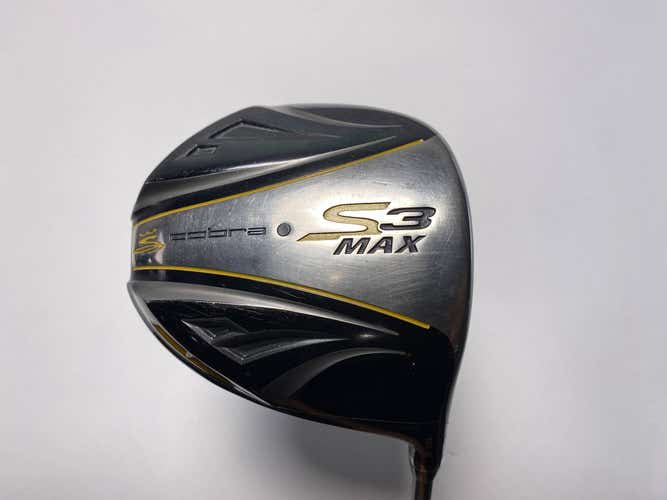 Cobra S3 Max Driver 10.5* Fujikura Blur TX 005 Senior Graphite Mens RH