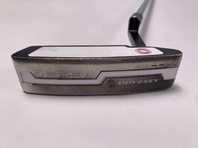 Odyssey Versa 2 Black White Black Putter 35" Mens RH