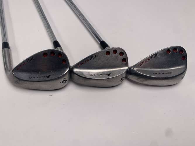 Orlimar Hipsteel Wedge Set 52* 56* 60* Wedge Steel Mens RH