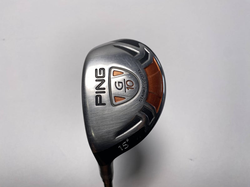 Ping G10 Hybrid 15* Aldila NV Green TFC129 85g Regular Graphite Mens LH