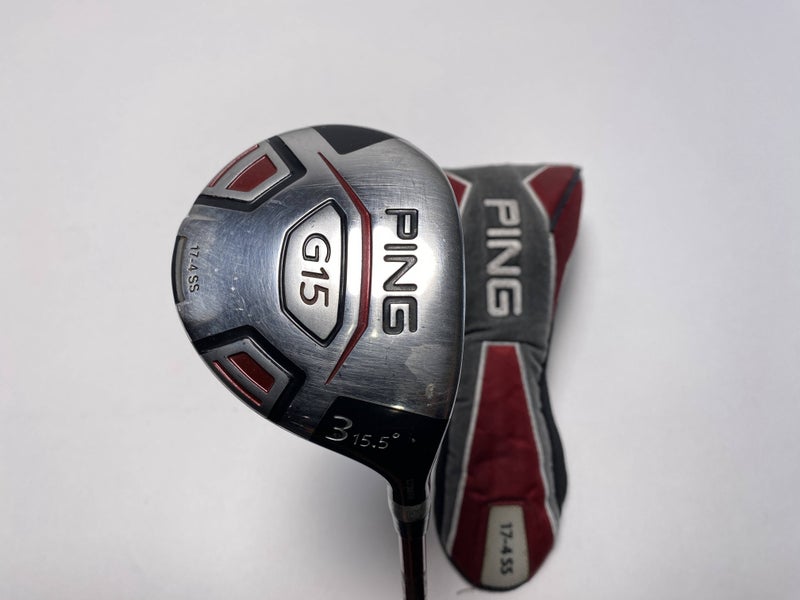 Ping G15 3 Fairway Wood 15.5* TFC149 Regular Graphite Mens RH HC Oversize Grip