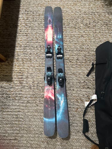 2024 Moment Wildcat 164 cm All Mountain Skis With Bindings Max Din 12 (Used)