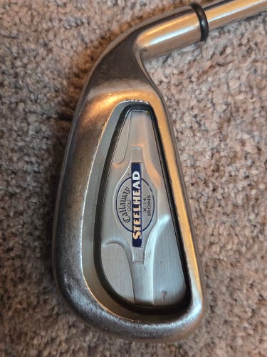 Men's 3 iron Callaway Steelhead X-14 Right Handed Steel Shaft (Used)