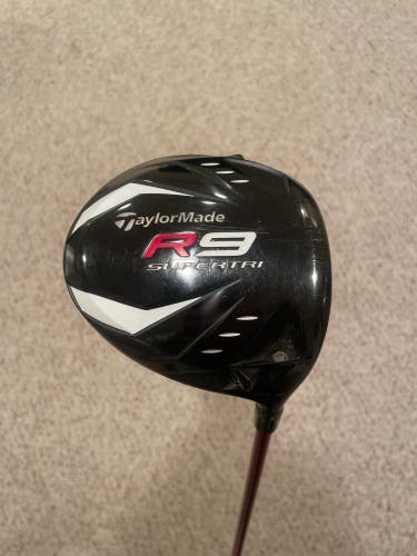 Men's TaylorMade R9 SuperTri Right Handed Driver Regular Flex 10.5 Loft (Used)