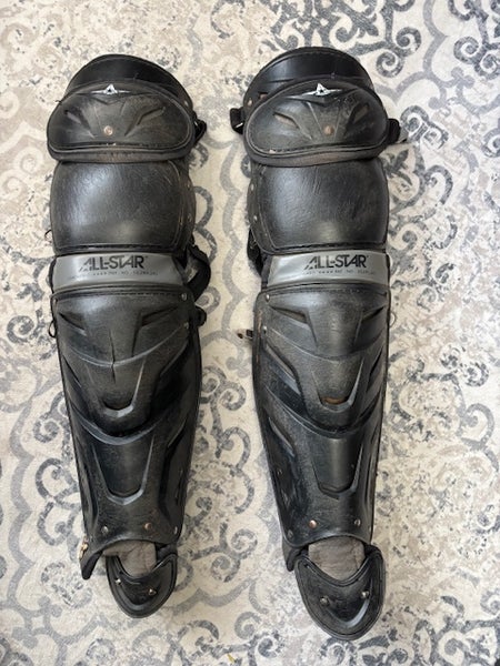 All Star System 7 Axis Catcher's Leg Guard (Used)
