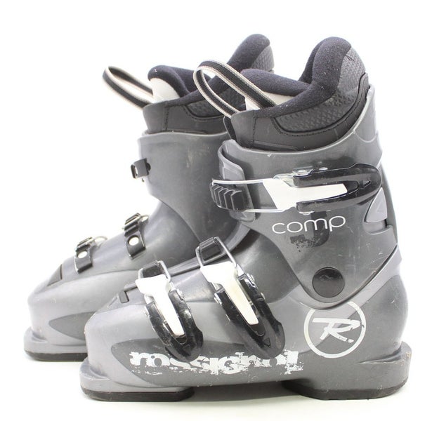 Rossignol Comp J3 Kids Ski Boots - Size 1 / Mondo 19 Used