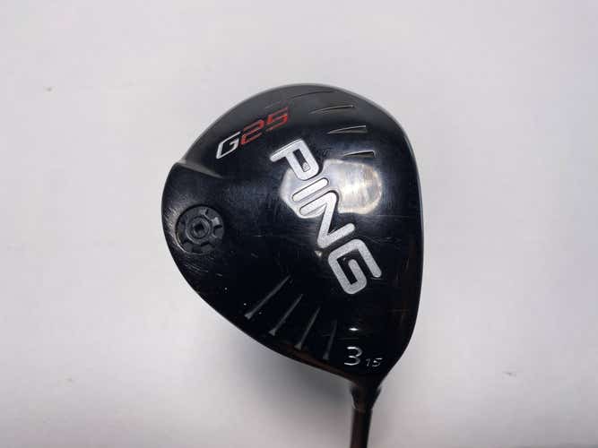 Ping G25 3 Fairway Wood 15* TFC189 Stiff Graphite Mens RH