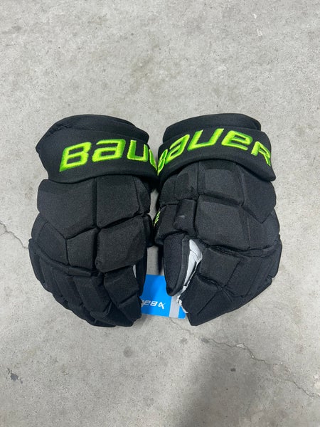 14” Bauer Supreme Ultrasonic Dallas Stars Gloves Pro Stock (New) NHL