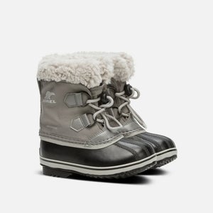 Sorel Yoot Pac 1855212-053 Kids US 12 Gray Waterproof Insulated Snow Boot ZAP951