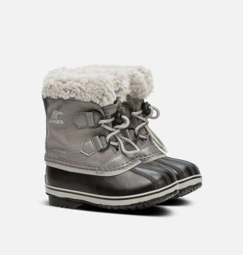 Sorel Yoot Pac 1855212-053 Kids US 12 Gray Waterproof Insulated Snow Boot ZAP951