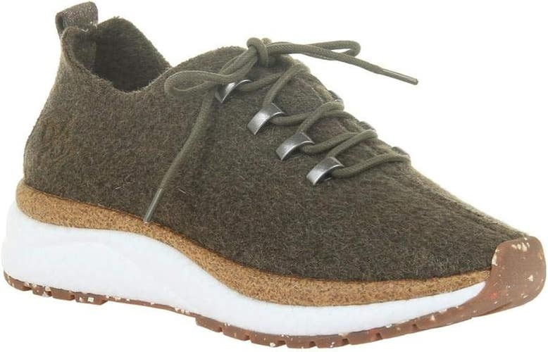 OTBT Courier Sneakers Womens US 6 Forest Green Low Top Running Shoes ZAP830