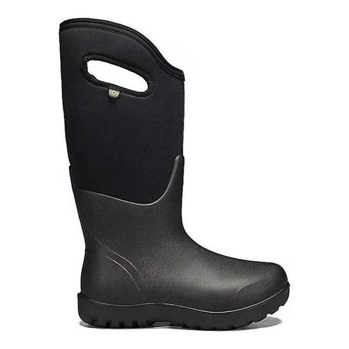 Bogs Neo Classic Tall Wide Calf 72561W-001 Womens US 7 Black Snow Boots ZAP849