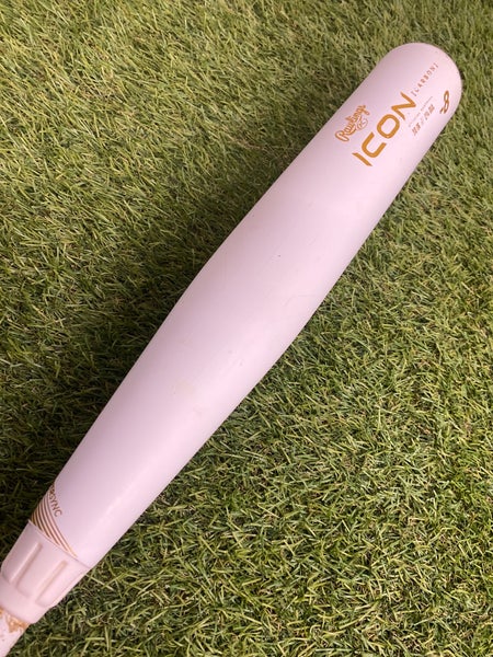 2024 Rawlings Icon Composite Bat USSSA Certified (-8) Composite 22 oz 30" (Used)