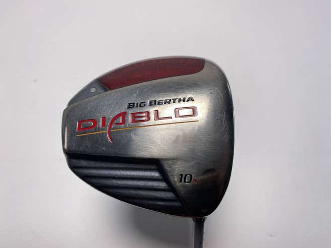 Callaway Big Bertha Diablo Driver 10* Aldila DVS 65g Regular Graphite Mens RH
