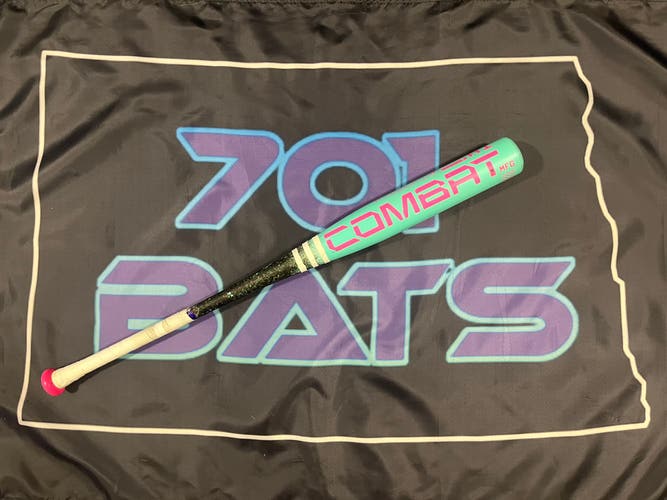2025 Combat “Mint Militia” MFG Spec A1 Alloy /500 BBCOR Certified Bat 34/31