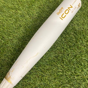 2024 Rawlings Icon Composite Bat USSSA Certified (-10) Composite 18 oz 28" (Used)