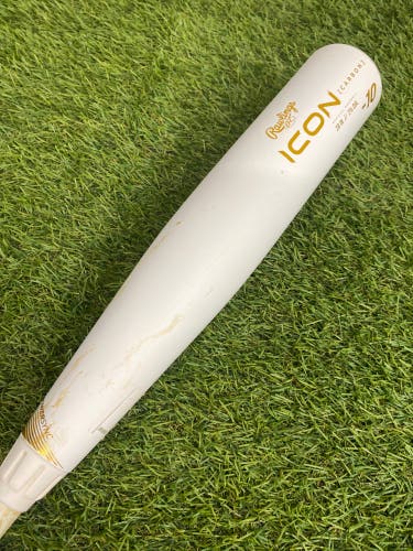 2024 Rawlings Icon Composite Bat USSSA Certified (-10) Composite 18 oz 28" (Used)