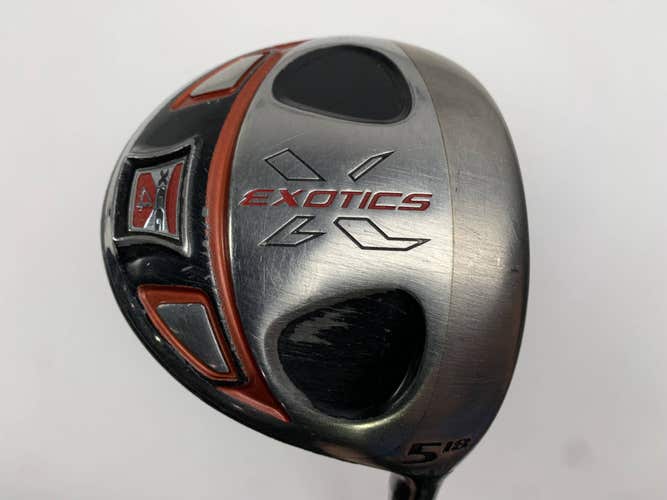 Tour Edge Exotics XCG4 5 Fairway Wood 18* Fujikura Motore Exotics 55g Ladies RH