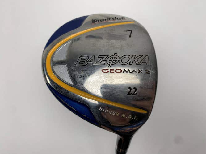 Tour Edge Bazooka Geomax 2 7 Fairway Wood 22* Bazooka GeoMax 63g Regular RH