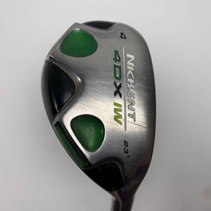 Nickent 4DX Ironwood 4 Hybrid 23* UST SR3 Regular Graphite Mens RH