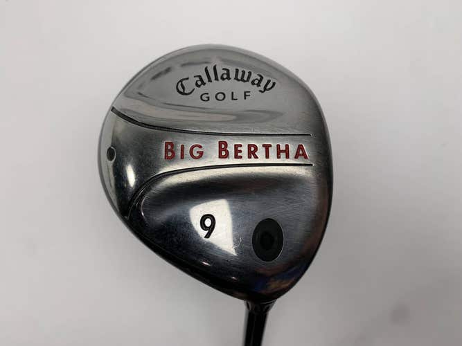 Callaway Big Bertha 2004 9 Fairway Wood 24* RCH 75w Senior Graphite Mens RH
