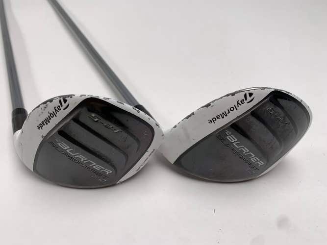 TaylorMade Burner Superfast 2.0 5 & 6 Hybrid Set 24* 27* REAX 50g Ladies RH