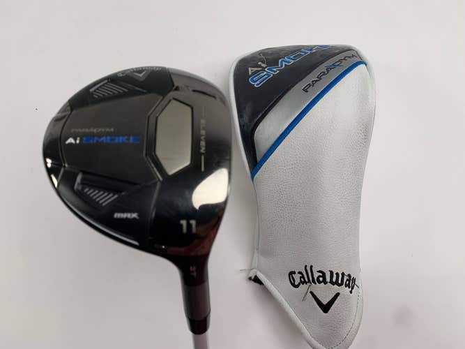 Callaway Paradym Ai Smoke Max 11 Fairway Wood 27* Eldio 40g Ladies RH HC