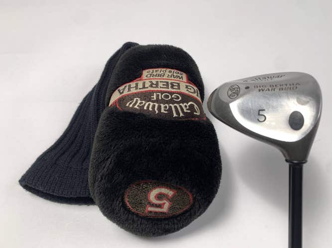 Callaway Big Bertha Warbird 5 Fairway Wood 18* RCH 90 Regular Graphite Mens RH