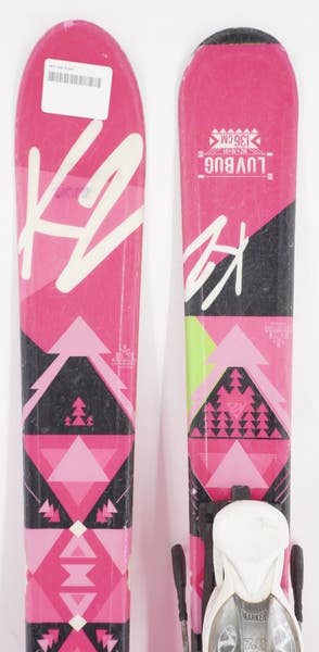 K2 Luv Bug Junior Skis with Bindings - 136 cm Used | SidelineSwap