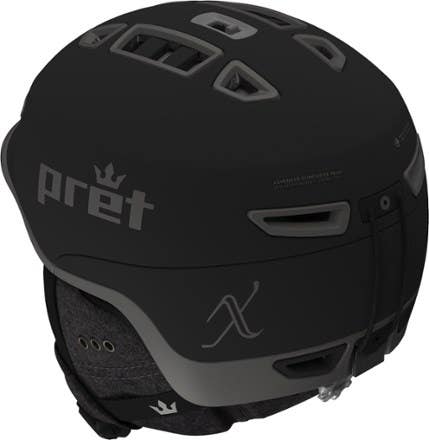 Pret Women's Vision X Helmet – Black (Small) (NSHE)