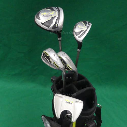 JUNIOR Tour Edge HL-J 5-Piece Complete Golf Club Set w/ Matching Stand Bag