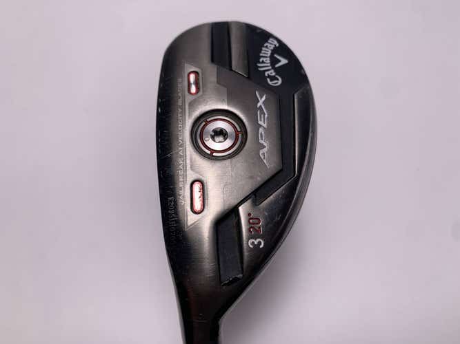 Callaway Apex Pro 21 3 Hybrid 20* Mitsubishi Chemical MMT 80g Stiff Mens LH