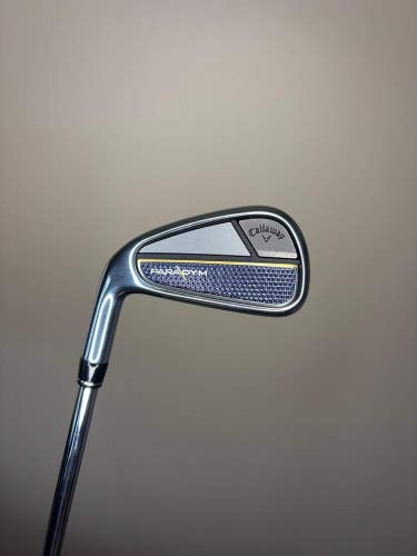 Callaway Paradym 7-Iron Elevate MPH 95 Stiff Flex Lefty 37 MINT