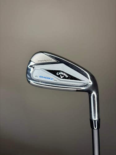 Callaway Paradym Ai Smoke HL 7-Iron Cypher Sixty 5.5 Regular Flex 37.5 NICE