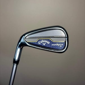 Callaway Paradym X 7-Iron HZRDUS 65g 5.5 Regular Flex Lefty 37 MINT