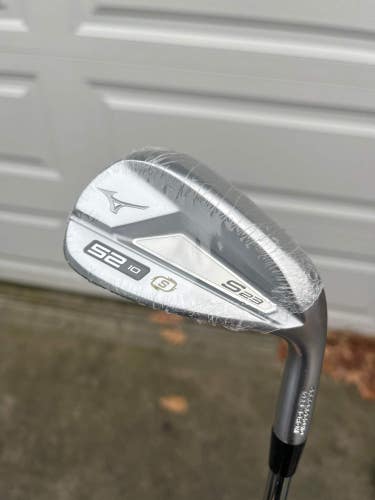 Mizuno S23 Satin Chrome Gap Wedge 52 / 10 KBS 115 Wedge Flex 35.5 NEW