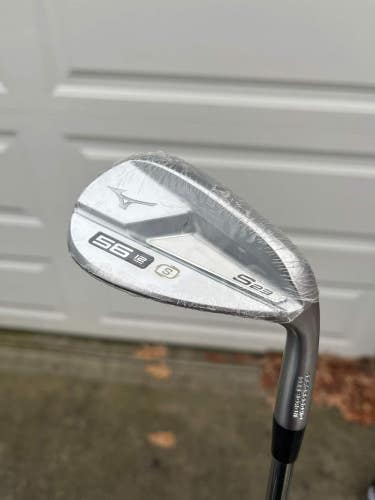 Mizuno S23 Satin Chrome Sand Wedge 56 / 12 KBS 116 Wedge Flex 35.5 NEW