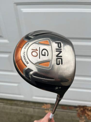 Ping G10 Driver 9 Diamana S 63 Stiff Flex 45 NICE