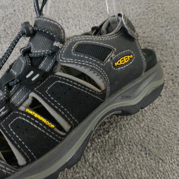 Keen Rialto H2 Sandals Mens 9 Black Waterproof Outdoor Hiking Fisherman Shoe USA Keen Rialto II H2 Mens Size 9 American Built Sport  main image 3