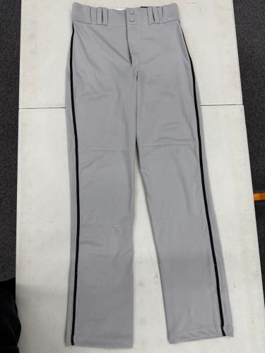 Champro Grey/Black Baseball Pants: Youth XL
