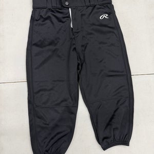 Rawlings Black Knicker Baseball Pants: Youth XL