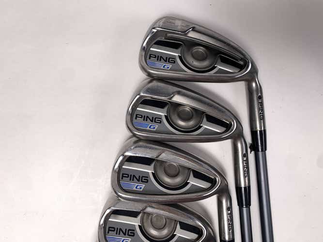 Ping G 2016 Iron Set 6-PW+GW+SW Black Dot CFS 70 70g Regular Graphite Mens RH