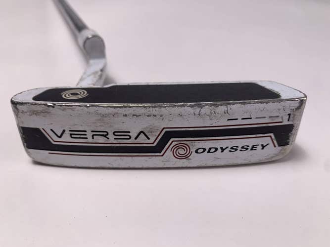 Odyssey Versa 1 White Black White Putter 35" Mens LH