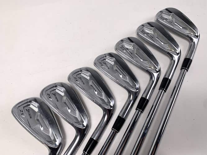 Srixon ZX7 MKII Iron Set 4-PW Dynamic Gold X100 Tour Issue Extra Stiff RH
