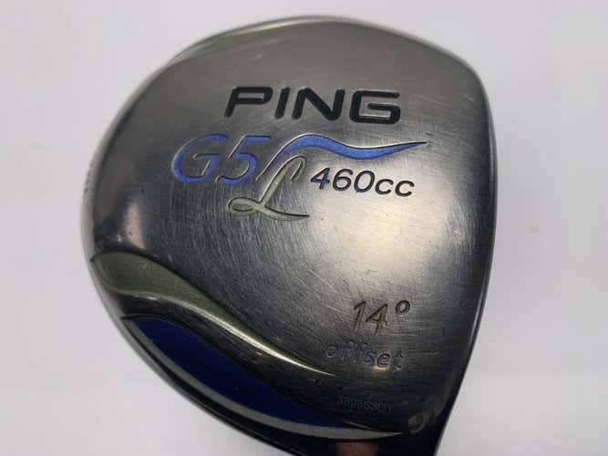 Ping G5 Ladies Driver 14* ULT 50 D Soft Regular Senior Graphite Mens RH