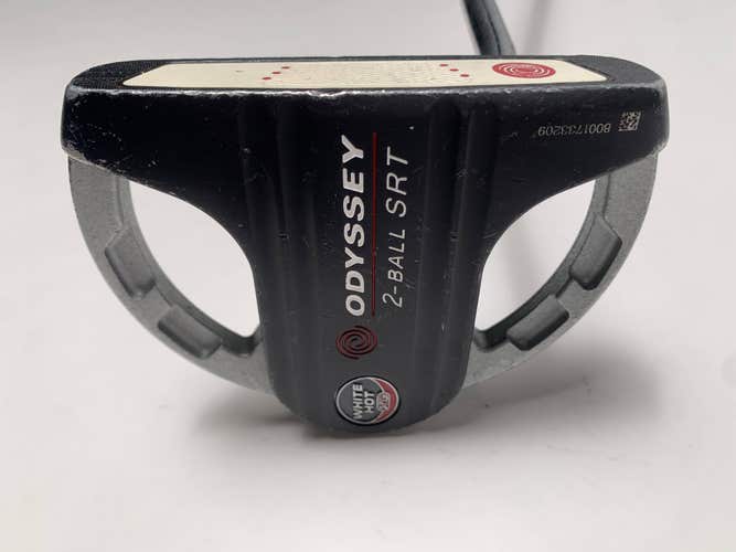 Odyssey White Steel 2-Ball SRT Putter 35" Mens RH