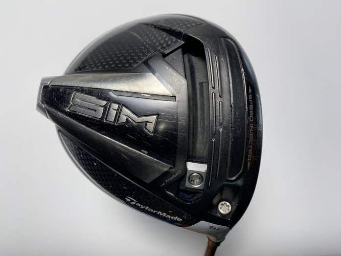 TaylorMade SIM Driver 9* Fujikura Motore X F3 5-R Regular Graphite Mens RH